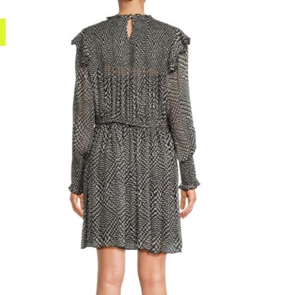 Silk Blend Fawn Mini Dress from RAG & BONE - Picture 9 of 10